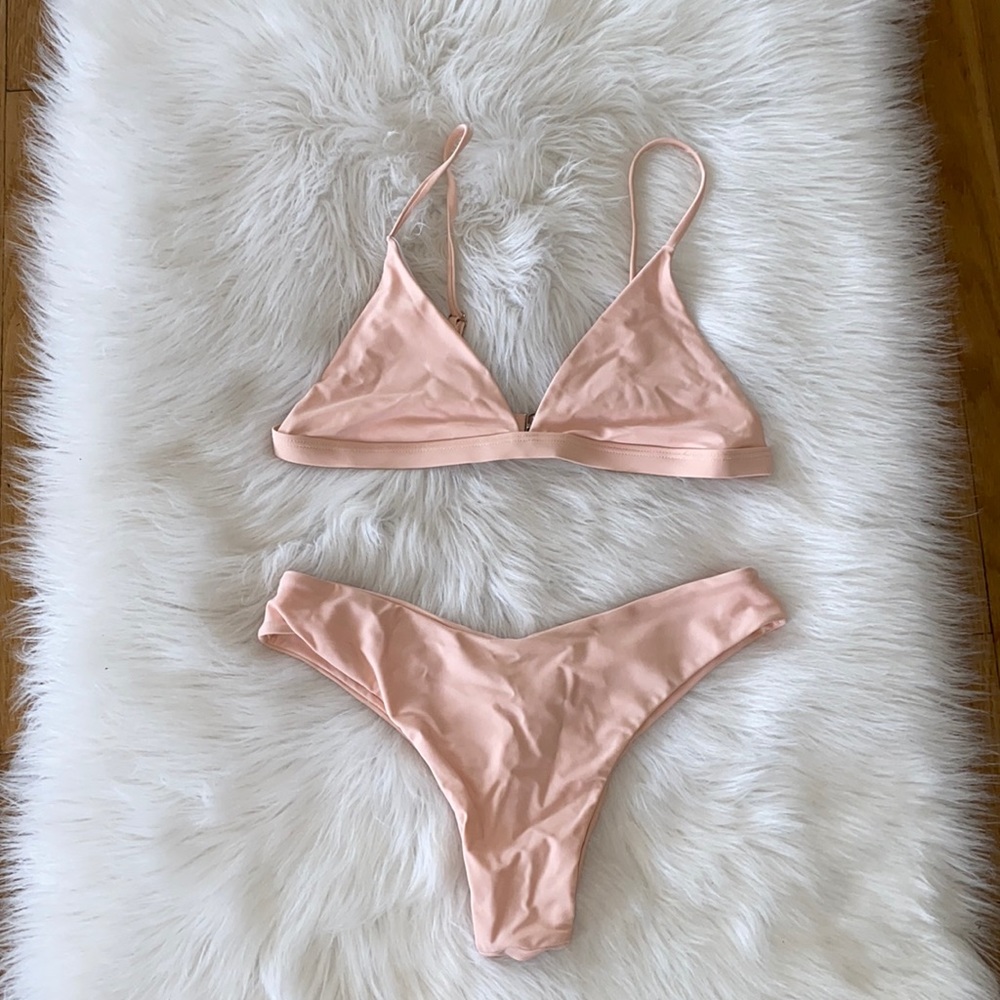 Zaful Light Pink Bikini